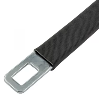 Biztonsági öv, Hosszabbító, Fekete, 25cm