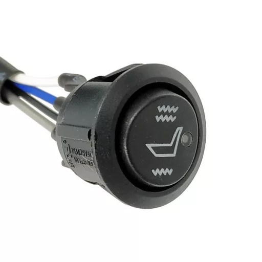 Utólagosan Beszerelhető Ülésfűtés, 1 Ülésre Kapcsolóval, Teflonszálas