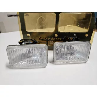   Téglalap ködlámpa szett beépíthető szögletes 7x12cm RING