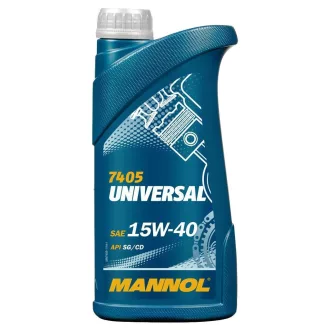 Mannol 7405-1 Universal 15W-40 (15W40) motorolaj 1liter