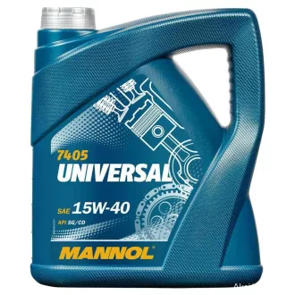 Mannol 7405-1 Universal 15W-40 (15W40) motorolaj 4liter