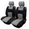 Üléshuzat univerzális betétes kárpit fekete-szürke első ülésekre