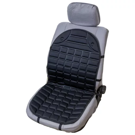 ÜLÉSVÉDŐ FŰTHETŐ 12V H042 FEKETE