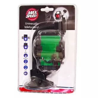  Maxspeed, S2081W, Telefontartó, Tapadókorongos, 105mm széles mobilokhoz