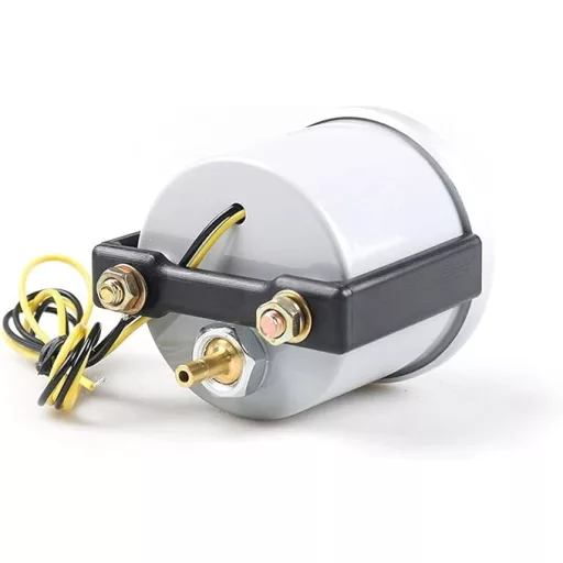 84030 2BAR Turbónyomás mérőóra fekete számlapos