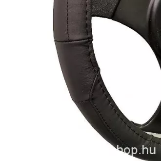 Bőr Kormányvédő Fekete 37-39cm Exkluzív varrás