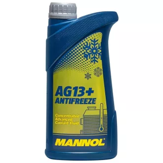   Fagyálló koncentrátum, sárga, 1lit. Mannol 4114-1 - AG13+ Antifreeze