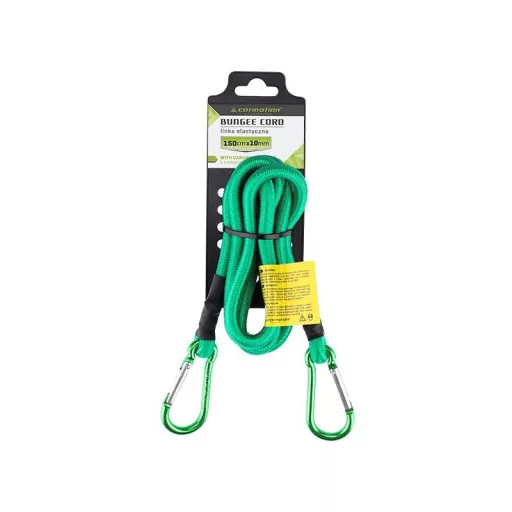 Gumipók 10 mm x 150 cm – Rugalmas rögzítőkötél kampókkal
