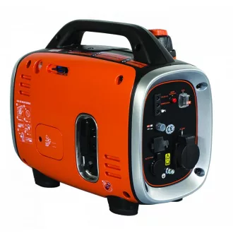   Inverter generátor, benzines, 900W, 230V, hangszigetelt ház, BLACK+DECKER