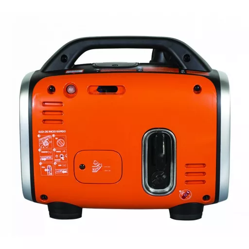 Inverter generátor, benzines, 900W, 230V, hangszigetelt ház, BLACK+DECKER