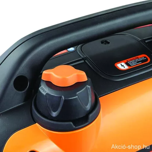 Inverter generátor, benzines, 900W, 230V, hangszigetelt ház, BLACK+DECKER