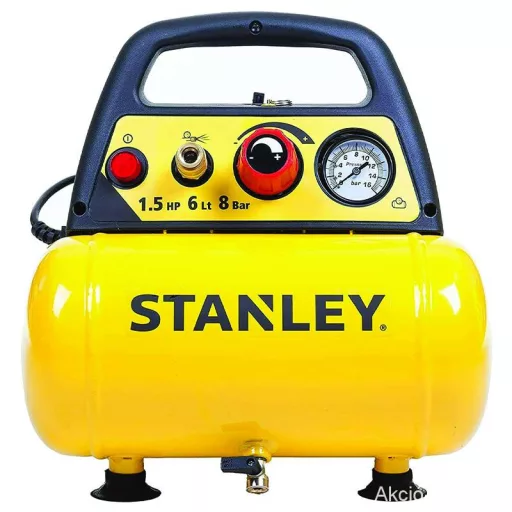 Olajmentes légkompresszor 6l tartállyal 230V, STANLEY