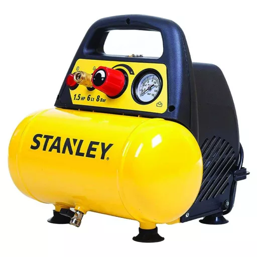 Olajmentes légkompresszor 6l tartállyal 230V, STANLEY