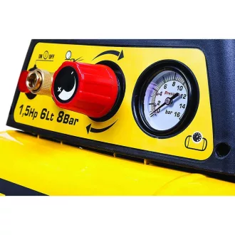 Olajmentes légkompresszor 6l tartállyal 230V, STANLEY