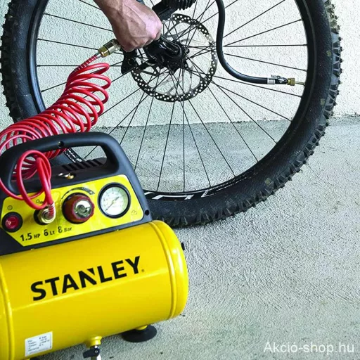 Olajmentes légkompresszor 6l tartállyal 230V, STANLEY