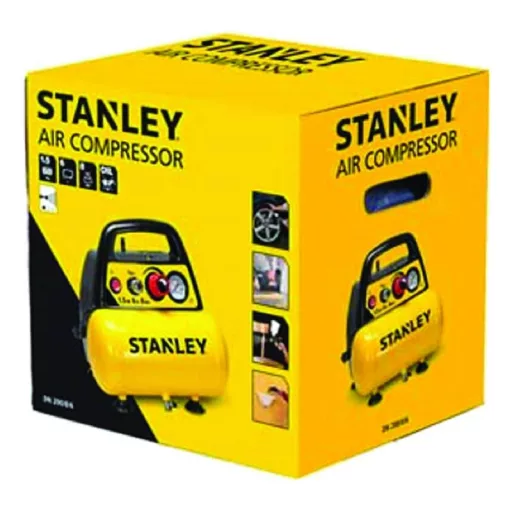 Olajmentes légkompresszor 6l tartállyal 230V, STANLEY