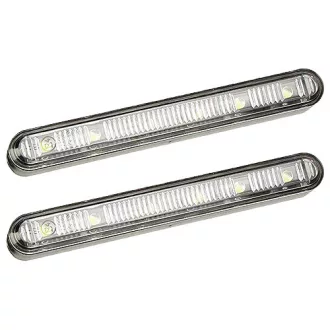 NAPPALI FÉNY 12V 2X6 LED E-JELES PÁR