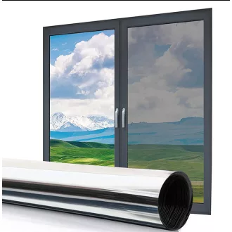   Ablak, Üveg sötétítő fólia SILVER TÜKRÖS - 75X300cm W03245