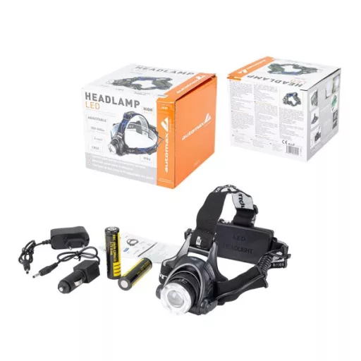 Fejlámpa Akkumulátoros Led Erős fényű Tökéletes fejlámpa