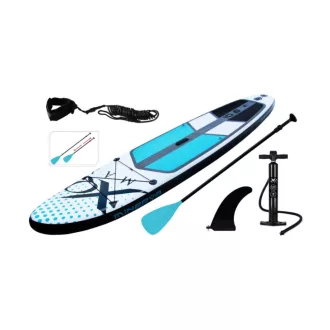 XQMAX SUP felfújható állószörf kék, 320x76x15cm