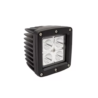 Munkalámpa 10-30V 12W, IP67, Szúró Négyzet