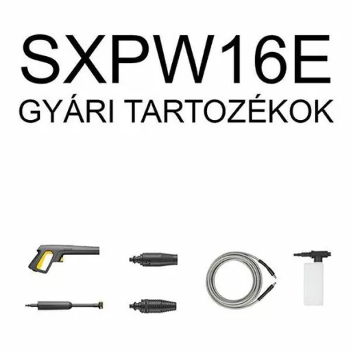 Magasnyomású mosó 1600W + kefék STANLEY SXPW16PE