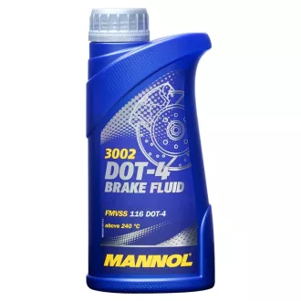 Fékfolyadék DOT-4 1 liter Mannol 3002