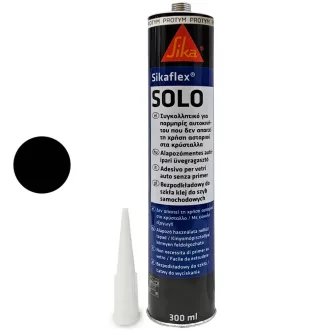 Szélvédőragasztó, fekete, SOLO 300ml (Sikaflex)