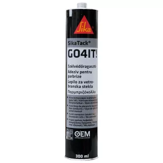 Szélvédőragasztó, fekete, SOLO 300ml (Sikaflex)