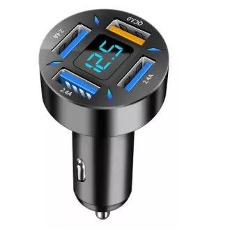 Maxspeed Szivargyújtós Autós Töltő - 4xUSB