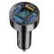 Maxspeed Szivargyújtós Autós Töltő - 4xUSB