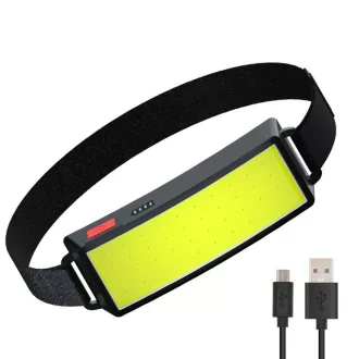 FEJLÁMPA 40XCOB LED TÖLTHETŐ