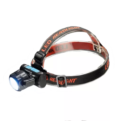 FEJLÁMPA 2 COB LED TÖLTHETŐ