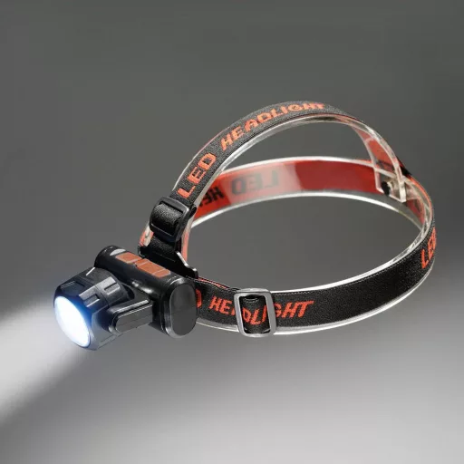 FEJLÁMPA 2 COB LED TÖLTHETŐ