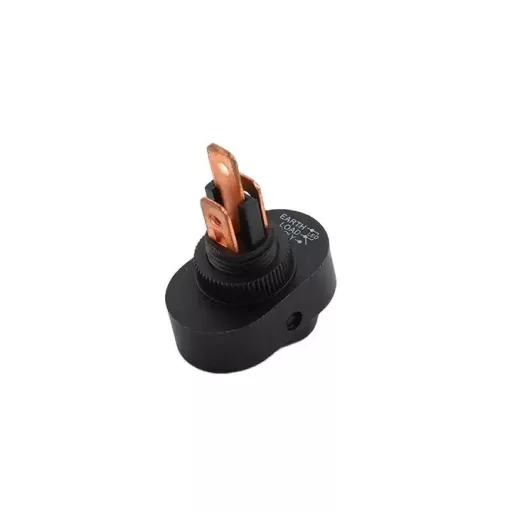 Kapcsoló 2 állású, Piros Leddel, 12V 30A