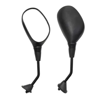 MaxSpeed Tükör Motoros, Fekete, M8, Pár