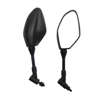 MaxSpeed Tükör Motoros, Fekete, M8, Pár