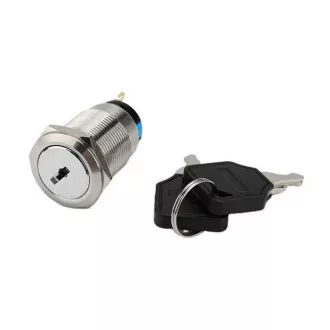 Kapcsoló Kulcsos, 19mm 220V