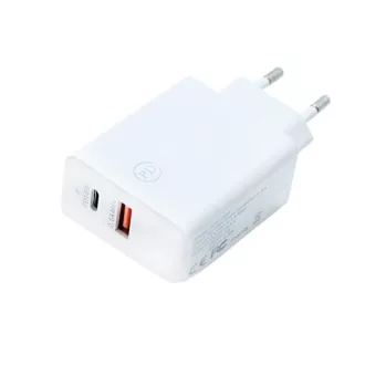   Hálózati töltőfej FAST CHARGER 1 portos gyorstöltő PD TYPEC 3.0 gyors mobiltelefon-töltő