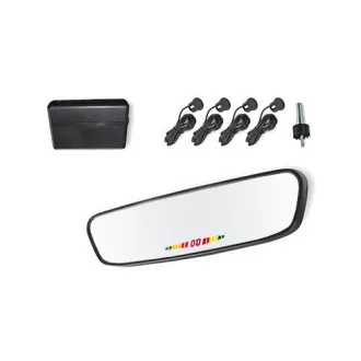   1014, Tolatóradar, 4 Szenzor + LCD kijelzős visszapillantó