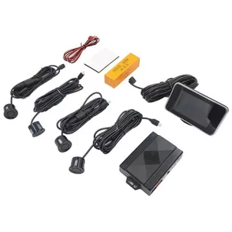 1014, Tolatóradar, 4 Szenzor + LCD kijelzővel