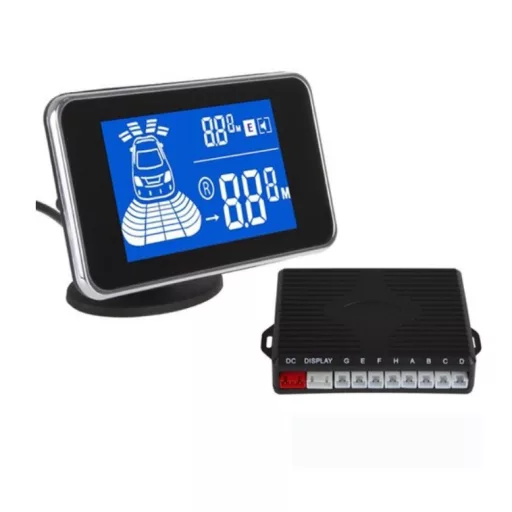 1020-8, Tolatóradar, 8 Szenzor + LCD kijelzővel