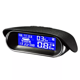   MaxSpeed Tolatóradar, 6 szenzor + távolság jelző LCD kijelző