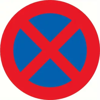 Megállni Tilos! Tábla