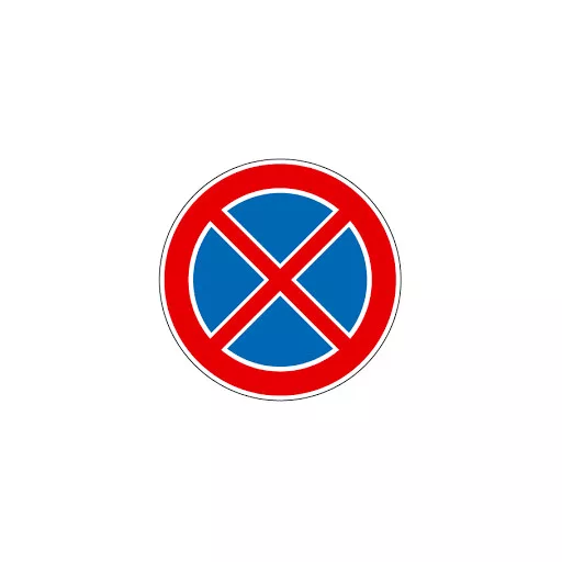 Megállni Tilos! Tábla