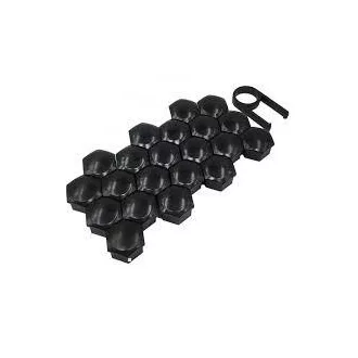 CSAVARVÉDŐ KUPAK FEKETE 17mm 20DB-OS