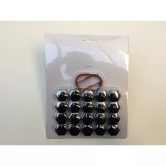 CSAVARVÉDŐ KUPAK FEKETE 17mm 20DB-OS