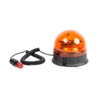   Figyelmeztető narancssárga LED jelzőfény 12/24V, Sárga villogó Prémium Automax