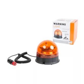   Figyelmeztető narancssárga LED jelzőfény 12/24V, Sárga villogó Prémium Automax