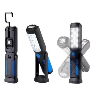   Újratölthető, LED Zseblámpa-Munkalámpa Mágneses. 1200mAh